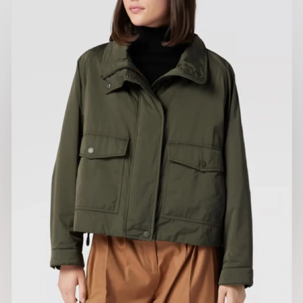 WEEKEND MAX MARA Fiorito Quilted Jacket in Green sz 4 / S BRAND NEW, EXT RARE - Picture 7 of 16